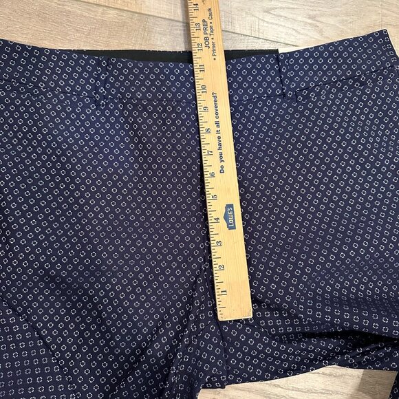 LANE BRYANT WOMENS NAVY BLUE SIZE 18 PANTS NEW SLIM ANKLE MID RISE - Picture 5 of 10